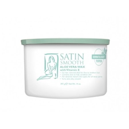 SATIN SMOOTH Satinsmooth SSW14AVG Aloe Vera Wax - Case of 12 SSW14AVG